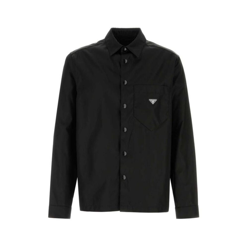 Prada Men Black Re-Nylon Shirt